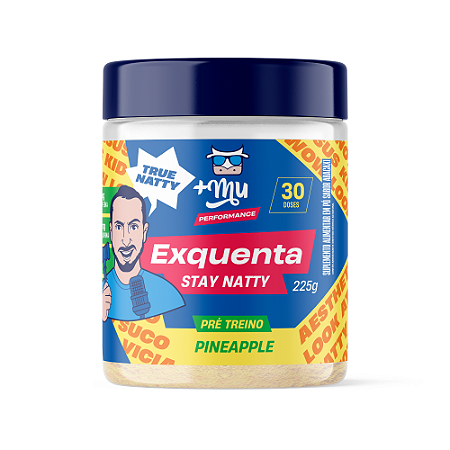 Exquenta Stay Natty  - Pré Treino - Pineapple - 225g