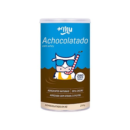 Achocolatado +Mu (com Whey) - 250g