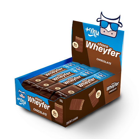 Chocowheyfer +Mu - Chocolate - Caixa 12 unidades - 300g