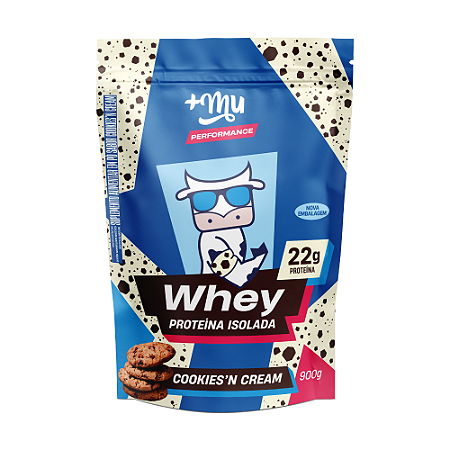 Whey Isolado +Mu Performance - Cookies'n Cream - Refil 900g