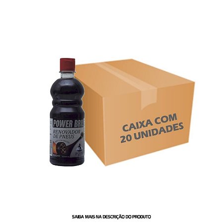 Limpa Pneus 500ml - Caixa com 20 unidades