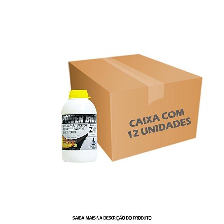 Fluido para Freios DOT3 200ml - caixa com 24 unidades