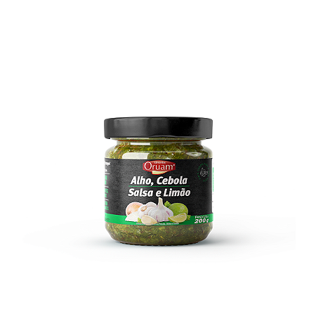 Alho, Cebola, Salsa e Limão 200g