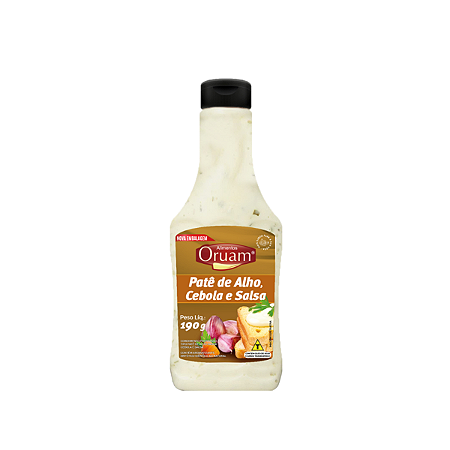 Pate de Alho Sabor Cebola e Salsa 190g