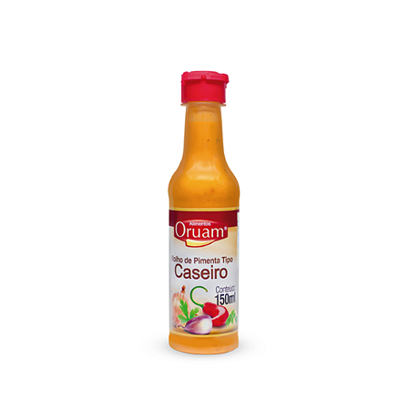 Molho de Pimenta Caseiro 150ml