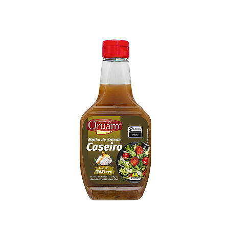 Molho salada sabor Caseiro 240ml