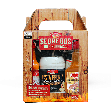 Kit Temperos do Churrasco 1,560kg