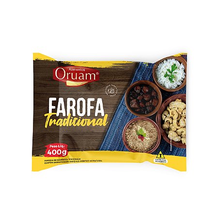 Farofa Tradicional 400g