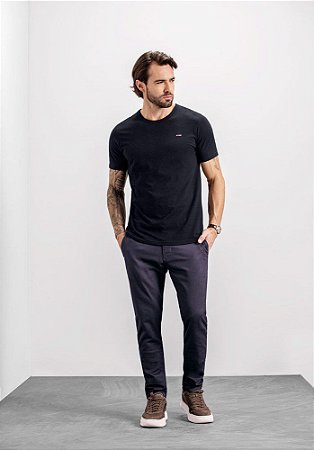 Calça Sarja Masculina Skinny Chino com Cadarço 1.68373