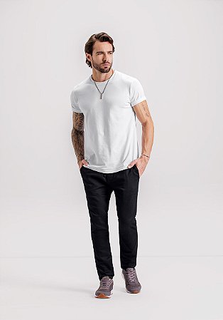 Camiseta Básica Fico Algodão 1.00975