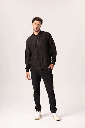 Jaqueta Masculina Corta Vento Plus Bomber Stoff 03643