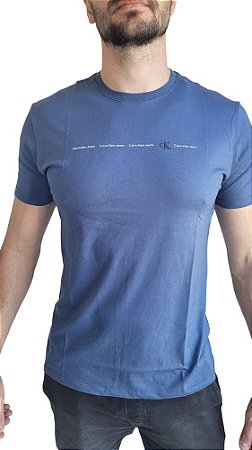 Camiseta Masculina Manga Curta Calvin Klein CKJM117F
