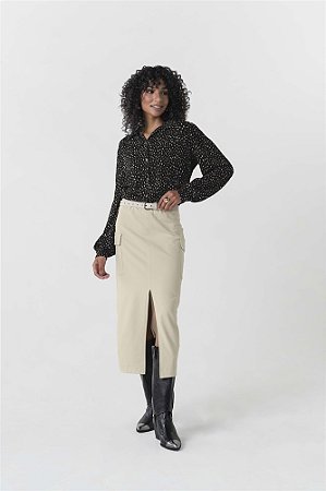 Camisa Estampada Feminina Rovitex 617131