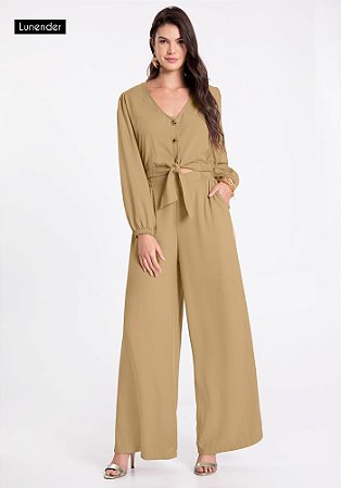 Camisa Cropped Viscose Laço 1.66396