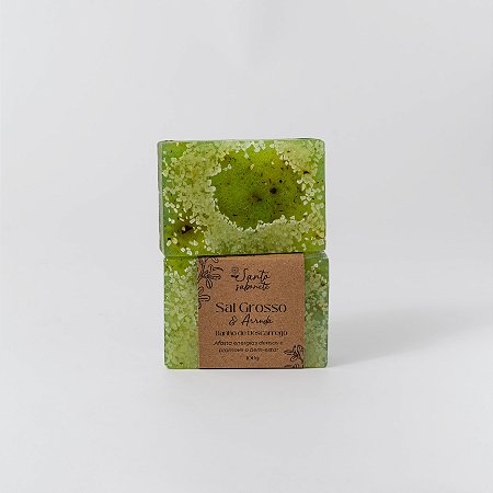Sabonete de Sal Grosso e Arruda – Limpeza Energética e Descarrego