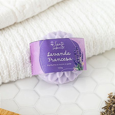Sabonete de Lavanda Francesa - Relaxa e alivia o estresse