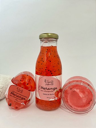 Kit de Morango com Champanhe Completo