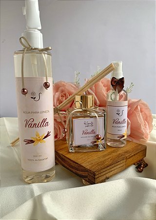 Kit Vanilla - Água para Lençol e Difusor