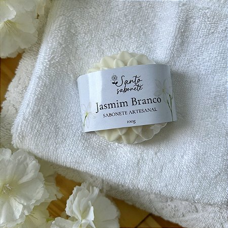 Sabonete de Jasmim Branco - Purificante e Hidratante