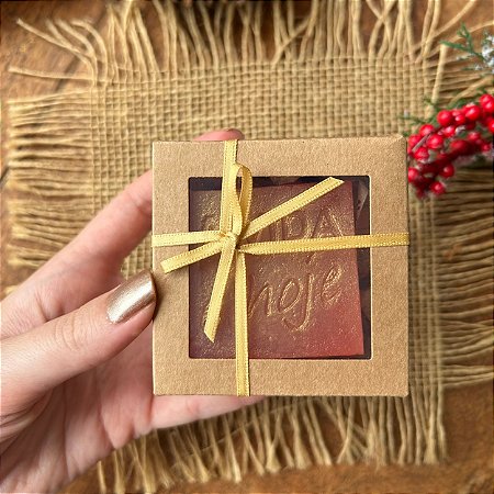 Sabonete "A vida é hoje" presenteável - Cravo & Canela