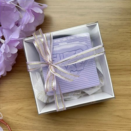 Sabonete "Super Mãe" na caixinha - Lavanda Francesa