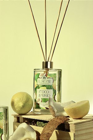 Difusor de Aromas com Varetas Coco e Limão 250ml