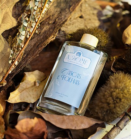 Difusor de Aromas com Varetas Cascas e Folhas 250ml