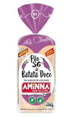 Pão SG Batata Doce - 400g