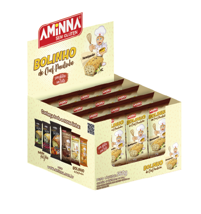 Bolinho do Chef Paulinho Formigueiro - 35g Cx Com 16 unidades