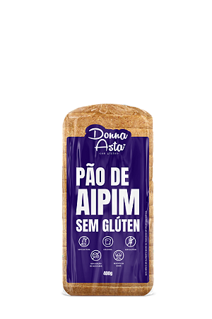 Pão de Aipim Sem Glúten Donna Asta - 400g