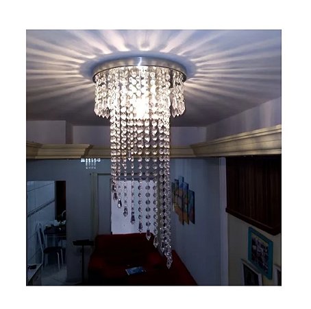 Lustre espiral para salão de beleza, quarto, sala