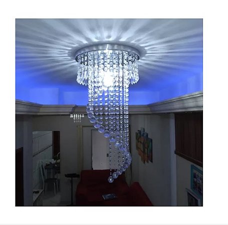 Lustre para sala cristais acrilicos originais