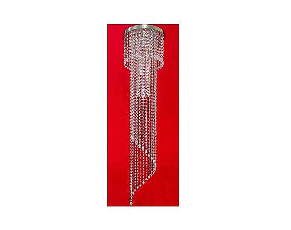Lustre  de 1,20m para teto duplo