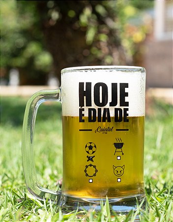 Caneca "Hoje é dia de"