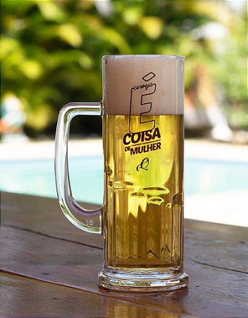 Caneca - "Cerveja é coisa de Mulher"