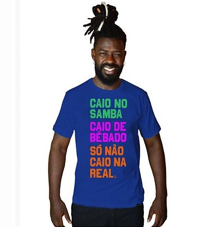 Camiseta Caio no samba