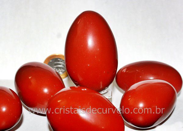 10 Ovo YONI Pedra Jaspe Vermelho SEM FURO Pompoarismo ATACADO DEFEITO LEIA TODO ANUNCIO