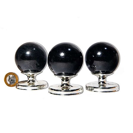 1 Kg Esfera Bola Quartzo Preto Comum Qualidade ATACADO 112687