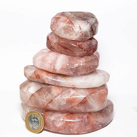 10 kg Massageador Tipo Seixo Hematoide Vermelho Pedras Comuns ATACADO