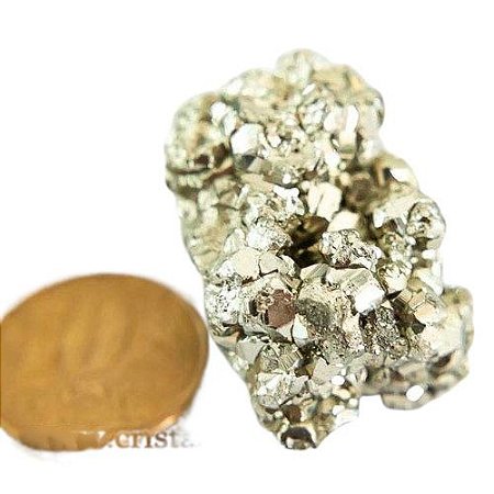 05 Pirita Peruana 25 mm e 20 a 30 gr P/ Orgonite ATACADO
