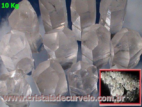 05 kg Cristais MEDIO 350GR  a 2 kg Gerador Lapidado ATACADO