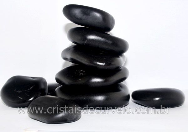 03 kg Massageador De Seixo Basalto Para Terapia Pedra Quente Frias Atacado