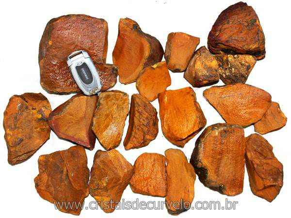 10 kg JASPE AMARELO  Pedra Bruto Pra Lapidar Atacado