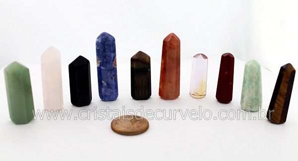 10 Mini Pontinha Mistas Furadas Para Pingente de Colar Furo Vazado Lateral Tamanho 2.5cm