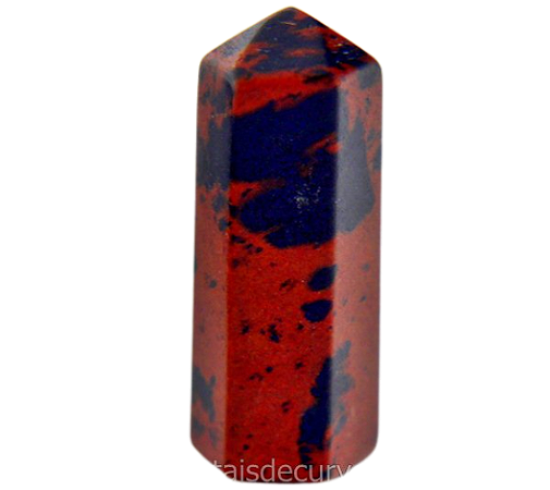 03 Mini Pontinha Obsidiana Mahogany Pedra Extra Natural 25 a 35mm Atacado