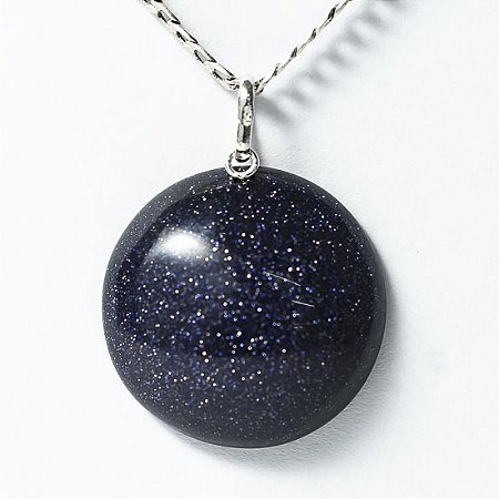 10 Pingente Cabochão Disco Pedra Estrela Pino e Presilha Prata 950 Atacado