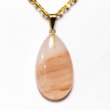 10 Pingente Gota Hematoide Vermelho Pedra Montagem Pino Dourado Atacado