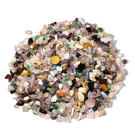 5 Kg Misto Sortido PP Pedra Rolado Aprox 3 a 9 mm Classe B
