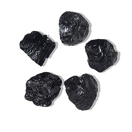 10 Turmalina Preta Pedra Natural 80 a 90g Média 6cm Tipo B Atacado