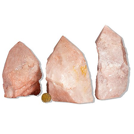 05 Cristal Rosa Pé e Bico Serrado 1 a 2Kg 10 a 20cm Tipo B